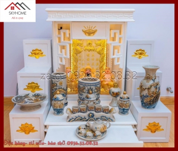 BÀN THỜ THẦN TÀI ĐẶT TỰA CẦU THANG ĐƯỢC KHÔNG?